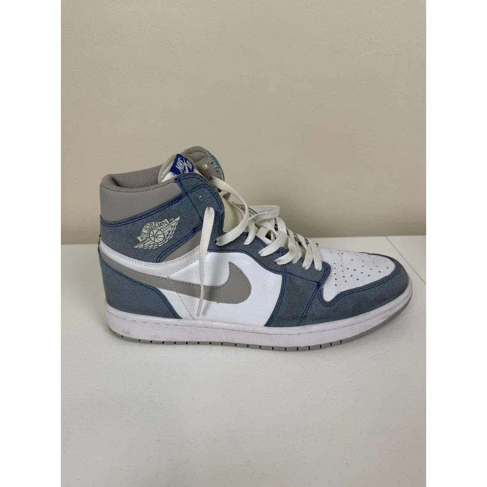 Nike‎ Air Jordan 1 Retro High Hyper Royal Sneakers Shoes 555088-402 Size 13